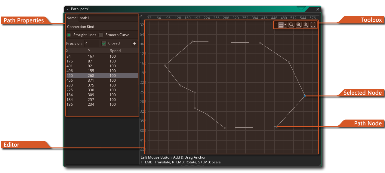 The Path Editor