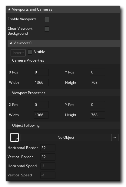 Camera And Viewport Properties