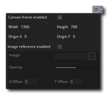 Sequence Editor Canvas Options