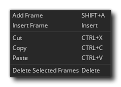 RMB Frame View Menu