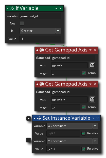 Get Gamepad Input Using DnD