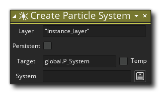 Create Particle System