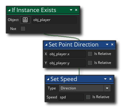 GML Visual If Instance Exists