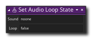 Set Audio Loop State