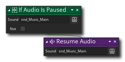 If Audio Is Paused Example