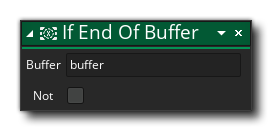 End Of Buffer Action