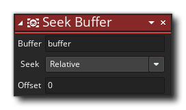 Seek Buffer Action