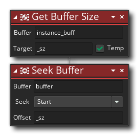 Seek Buffer Example