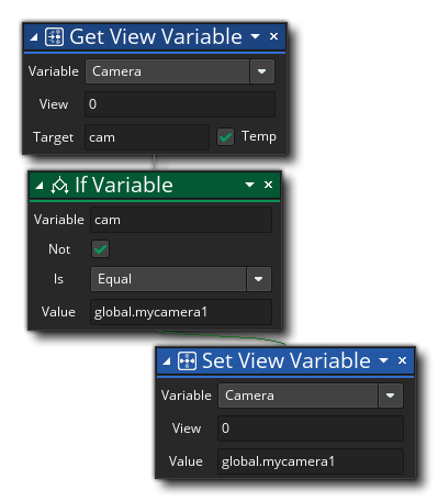 Get View Variable Example