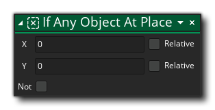 If Any Object At Place Action