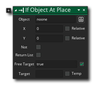 If Object At Place Action