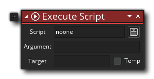 Execute Script Action