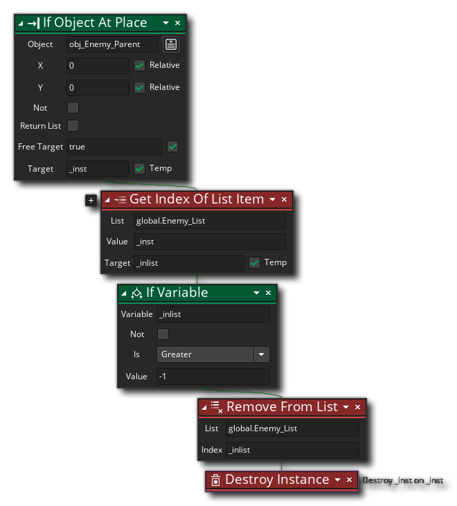 Remove From List Example