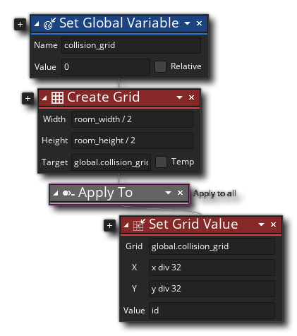 Set Grid Value Example