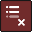 Remove From List Icon