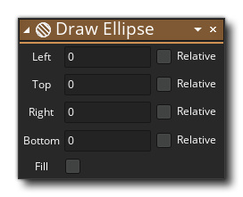 Draw Ellipse Action