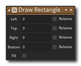 Draw Rectangle Action