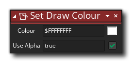 Set Draw Colour Action