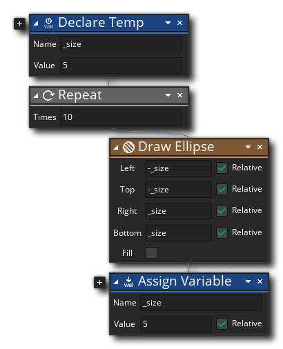 Draw Ellipse Example