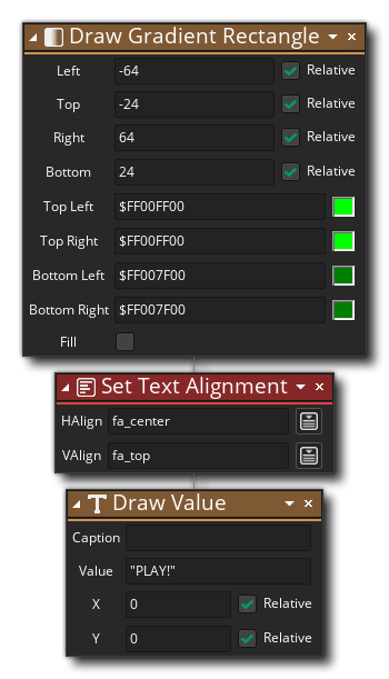 Draw Gradient Rectangle Example