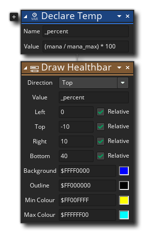 Draw Healthbar Example