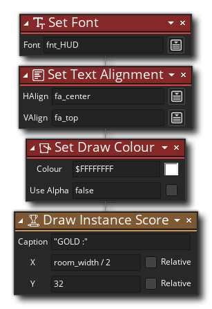 Draw Instance Score Example