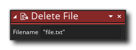 Delete File Action