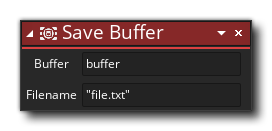 Save Buffer Action