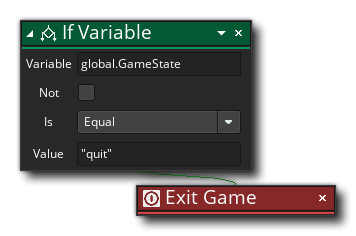 Exit Game Example