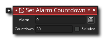 Set Alarm Action