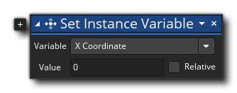 Set Instance Variable Action