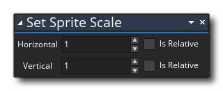 Set Instance Scale Action