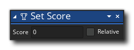 Set Score Action