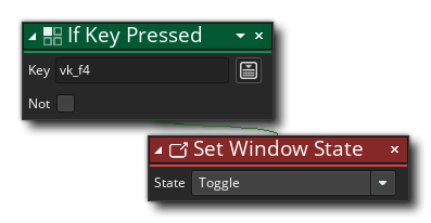 Set Window State Example