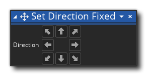 Set Direction Fixed Action