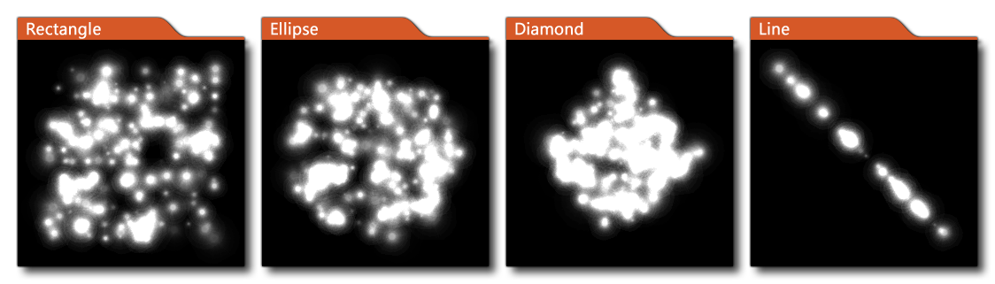 Emitter Shapes Example