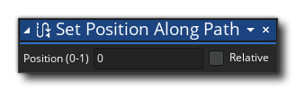 Path Position Action