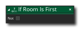 If Room Is First Example