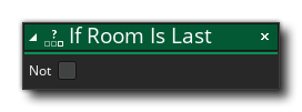 If Room Is Last Action