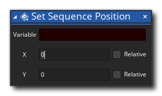 Set Sequence Position Action