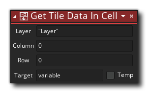 Get Tile Data In Cell  Action