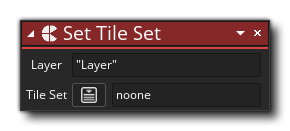 Set Tile Set Action
