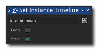 Set Instance Timeline Action