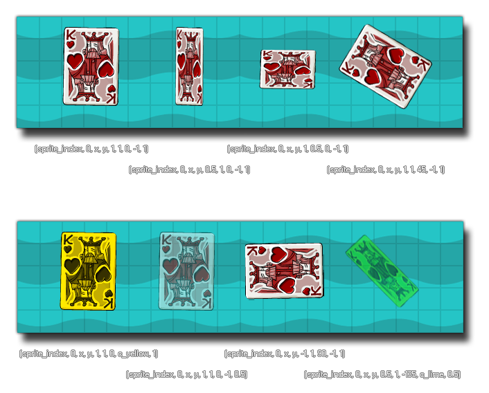 sraw_sprite_ext examples