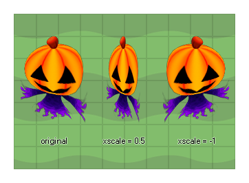 image_xscale example